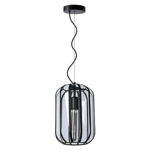 Lampa wisząca FERN Czarna śr. 20cm. E27 Lucide 254090130  5411212250964 lampynox noxbox www.lampynox.pl 1.jpg