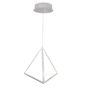 Trójkąt LED 20W 3000K lampa wisząca Polux 310927