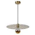 Lampa wisząca OLENNA Złoto matowe śr. 40cm. E27 Lucide 054310102  5411212051257 lampynox noxbox www.lampynox.pl 1.jpg