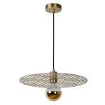 OLENNA Złoto matowe śr. 40cm. E27 Lampa wisząca Lucide 05431/01/02