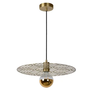 OLENNA Złoto matowe śr. 40cm. E27 Lampa wisząca Lucide 05431/01/02