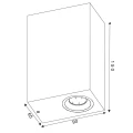 Kinkiet zewnętrzny 2x5W ZORA-LED Biały LUCIDE 228601031  5411212221032 lampynox noxbox www.lampynox.pl 6.jpg