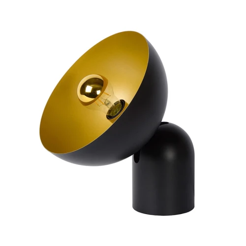 Lampka stołowa VIDOR E27 sr. 25cm czarna Lucide 055262530  5411212051073 lampynox noxbox www.lampynox.pl 1.jpg