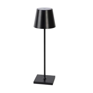 JUSTIN LED RGB 2,2W Czarna Zewnętrzna lampka stołowa LUCIDE 27888/02/30
