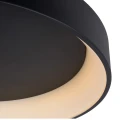 Lampa sufitowa TALOWE LED Czarna sr.45cm ściemnialna 30W 3000K Lucide 461003230  5411212460639 lampynox noxbox www.lampynox.pl 3.jpg