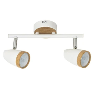 Karen Biały Buk LED Spot 2x4W 3000K Rabalux 5565