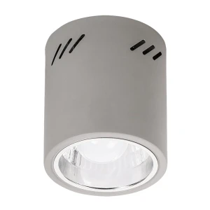 Donald szary okrągły dawnlight lampa sufitowa Rabalux 2485