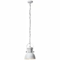 Lampa wisząca SALFORD Szara E27 śr. 23cm. Brilliant 93590/70 | 4004353240454 noxbox lampynox www.lampynox.pl