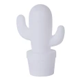 Lampka zewnętrzna IP44 CACTUS Biały LED Ściemnialny LUCIDE 138130231  5411212133915 lampynox noxbox www.lampynox.pl 1.jpg