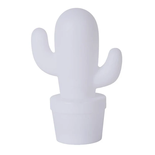 Lampka zewnętrzna IP44 CACTUS Biały LED Ściemnialny LUCIDE 138130231  5411212133915 lampynox noxbox www.lampynox.pl 1.jpg