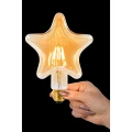 Żarówka filament LED Gwiazda Amber 7W 2200K Barwa ciepła E27 Lucide 801020662  5411212800749 lampynox noxbox www.lampynox.pl 3.jpg