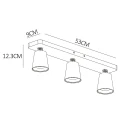 Spot ściemnialny TURNON Czarny LED DIM CRI95 3x5W GU10 2200-3000K Lucide 099281530  5411212092526 lampynox noxbox www.lampynox.pl 8.jpg