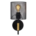 Kinkiet ścienny BASKETT Czarny E27 Lucide 452590130  5411212451361 lampynox noxbox www.lampynox.pl 3.jpg