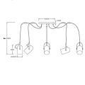 Lampa wisząca SWAPP Czarna Lucide 454660530  5411212450692 lampynox noxbox www.lampynox.pl 7.jpg