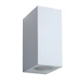 Kinkiet zewnętrzny 2x5W ZORA-LED Biały LUCIDE 228601031  5411212221032 lampynox noxbox www.lampynox.pl 1.jpg