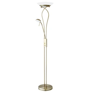 Gamma brązowa lampa stojąca Rabalux 4078 