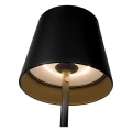 Lampka podłogowa ściemnialna zewnętrzna JUSTIN Czarna LED DIM 5W 3000K IP54 Lucide 278880530  5411212271860 lampynox noxbox www.lampynox.pl 3.jpg