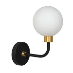 BEREND Czarny G9 IP44 Kinkiet łazienkowy Lucide 30265/01/30 ( 2 szt. dostępne od ręki. Wysyłka 24h)