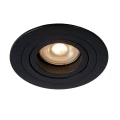 Oczko sufitowe uchylne TUBE Czarny GU10 Lucide 229540130  5411212221308 lampynox noxbox www.lampynox.pl 4.jpg