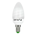 Świetlówka energooszczędna Świeca mini FST2 C37 7W E14 Polux 204769  5903137204769 lampynox noxbox www.lampynox.pl 1.jpg