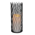Latarenka bateryjna NYBORG XL Led czarna wys. 35cm. IP44 2xAA metal Polux 313294  5901508313294 noxbox lampynox www.lampynox.pl 1.jpg