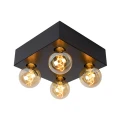 Lampa sufitowa SURTUS Czarna 4xE27 Lucide 301740430  5411212302373 lampynox noxbox www.lampynox.pl 2.jpg