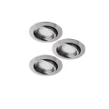 Rabalux  Lite 1050 LED oczko stropowe wpuszczane | chrom Trójpak ( 5998250310503 ) lampynox noxbox www.lampynox.pl