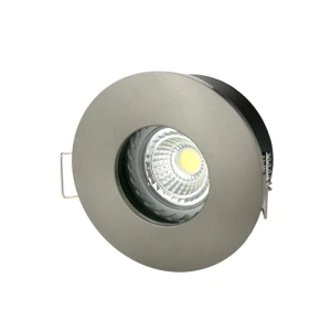 FIALE IV IP65 Oprawa sufitowa Srebrna okrągła  /na wymienne źródło światła/  ( 2 szt. dostępne od ręki. Wysyłka 24 h. )