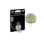 Źródło LED JC G4 12V WWSMD 6400K płaskie 