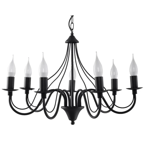 Żyrandol MINERWA 7 Czarny SL.0219 Sollux NOXBOX lampynox.jpg