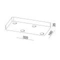 Baza montażowa SQ4 DIM Czarna Ardizone OXYLED OXYBASE-SQ4-DIM-C  5902701454586 lampynox noxbox www.lampynox.pl 2.jpg