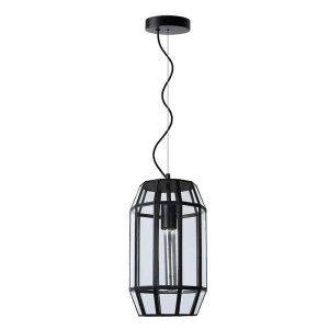 FERN Czarna śr. 20cm. E27 Lampa wisząca Lucide 25408/01/30