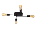 Lampa sufitowa LESTER Czarna 4xE27 Lucide 211180430  5411212211026 lampynox noxbox www.lampynox.pl 3.jpg