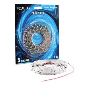 Taśma LED POLUX 5m IP20 Niebieska 