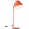 Lampa stołowa z włącznikiem na kablu CONNIE Terakota E27 Brilliant 99067/41 | 4004353347849 noxbox lampynox www.lampynox.pl