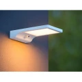Kinkiet zewnętrzny solarny z czujnikiem ruchu i zmierzchu BASIC Biały LUCIDE 228620431  5411212221162 lampynox noxbox www.lampynox.pl 5.jpg