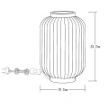 Lampka stołowa GOSSE Biała śr. 19,7cm. E14 Lucide 135353431  5411212134165 lampynox noxbox www.lampynox.pl 5.jpg