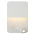 Kinkiet snake LED 5W z gniazdem USB BOXER Biały LUCIDE 792000831  5411212791542 lampynox noxbox www.lampynox.pl 3.jpg