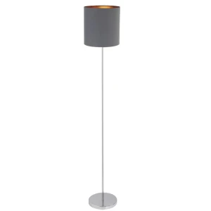 Monica szara lampa podłogowa Rabalux 2539