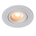 Oczko sufitowe uchylne TUBE Biały GU10 Lucide 229540131  5411212220875 lampynox noxbox www.lampynox.pl 2.jpg