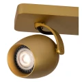 Spot ściemnialny PRESTON Złoty mat LED DIM CRI95 2x5W GU10 2200-3000K Lucide 099271002  5411212092496 lampynox noxbox www.lampynox.pl 4.jpg