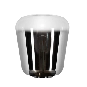 GLORIO szary przydymiony Ø 45 cm E27 Lampa stołowa Lucide 25501/45/65
