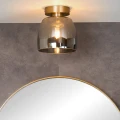 Lampa sufitowa łazienkowa TYLER Złoty mat G9 IP44 Lucide 301640102  5411212302618 lampynox noxbox www.lampynox.pl 3.jpg