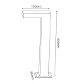 Słupek ogrodowy LED Wys. 60cm 6W TEXAS LUCIDE 288516030  5411212280473 lampynox noxbox www.lampynox.pl 3.jpg