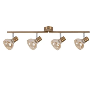 Holly Antyczne złoto Spot 4xE14 Rabalux 5550 ( 1 szt. dostępna od ręki. Wysyłka 24 h. )