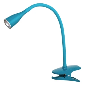 Jeff LED niebieska lampka z klipsem Rabalux 4195