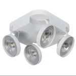 VERSUM AR111 Biały ściemnialny 4x10W 2700K Spotlight Lucide 22960/40/31