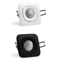 Oczko sufitowe LED TERI SQ 6W 525lm 3000K Biała OXYLED M15010076W 3K biały  5902701452124 lampynox noxbox www.lampynox.pl 4.jpg