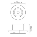 Oprawa podtynkowa PRADI RO 6W 4000K OXYLED M15050026W 4K biały  5902701452773 lampynox noxbox www.lampynox.pl 3.jpg