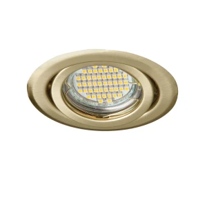 Oprawa do wbudowania OH15 MATOWE ZŁOTO KOBI ( dostępna 1 szt. )